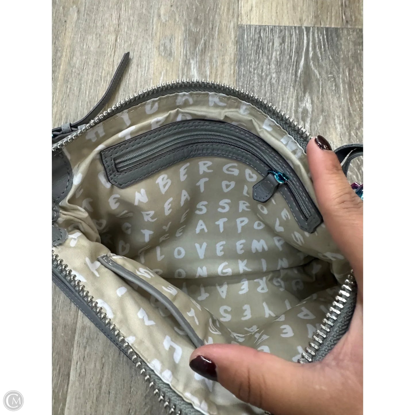 Handbag Leather By Aimee Kestenberg, Size: Medium