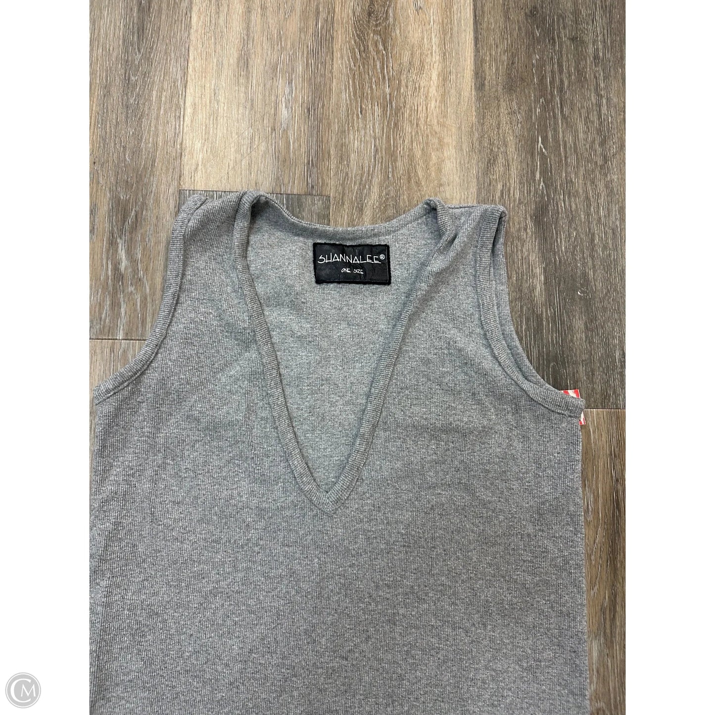 -Tank Top By Shannalee In Grey, Size: Osfm