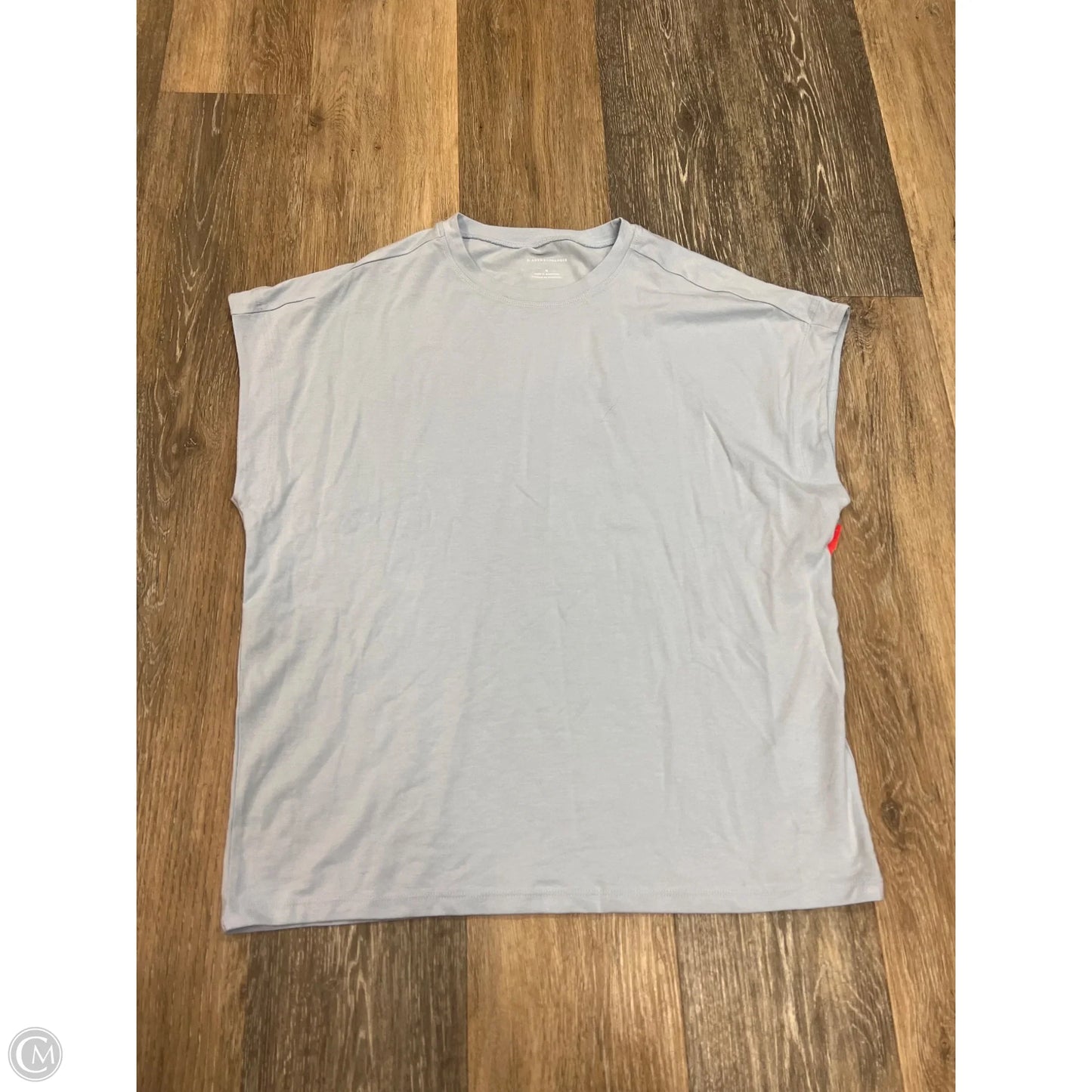 Top Short Sleeve By Anthropologie In Blue, Size: M