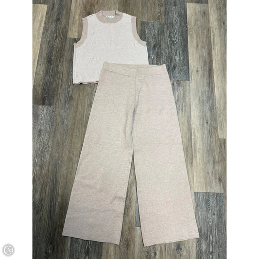 Lounge Set Pants By Rachel Zoe In Tan, Size: M