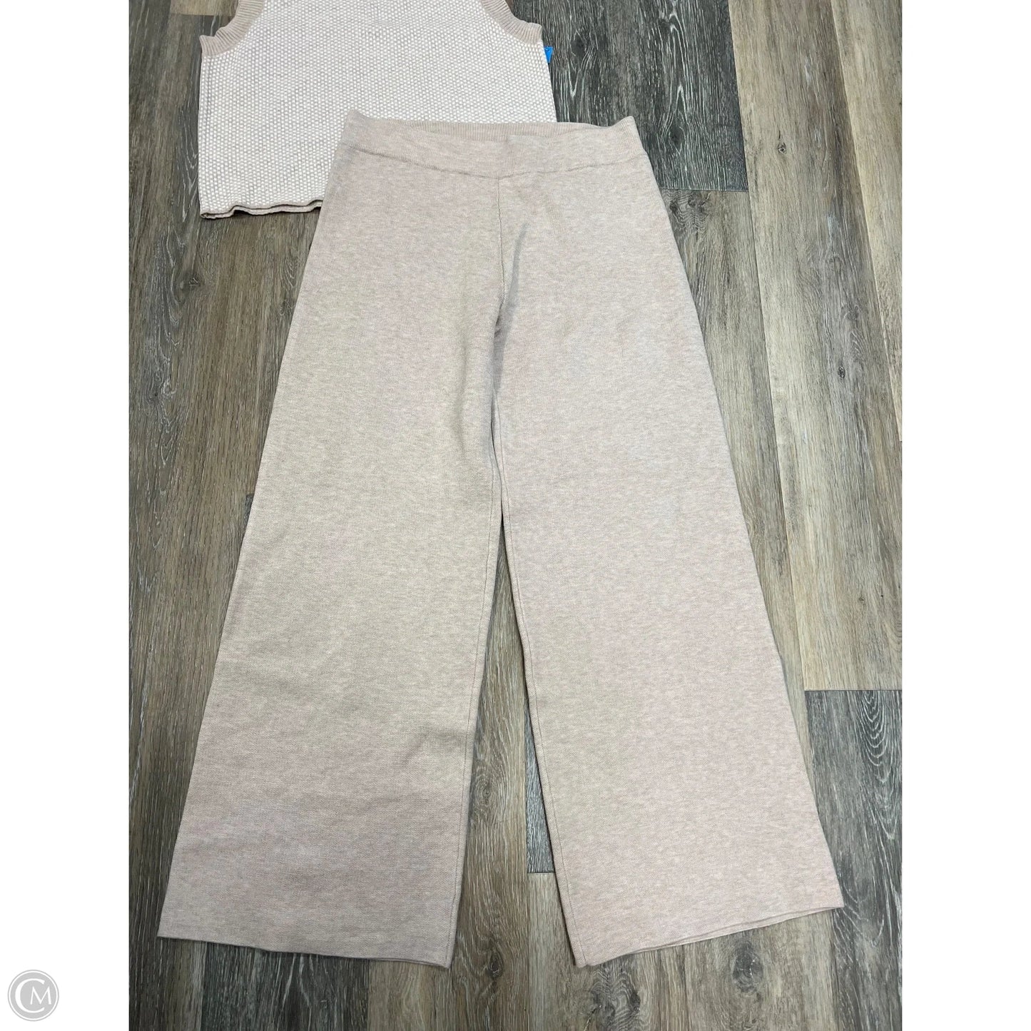 Lounge Set Pants By Rachel Zoe In Tan, Size: M
