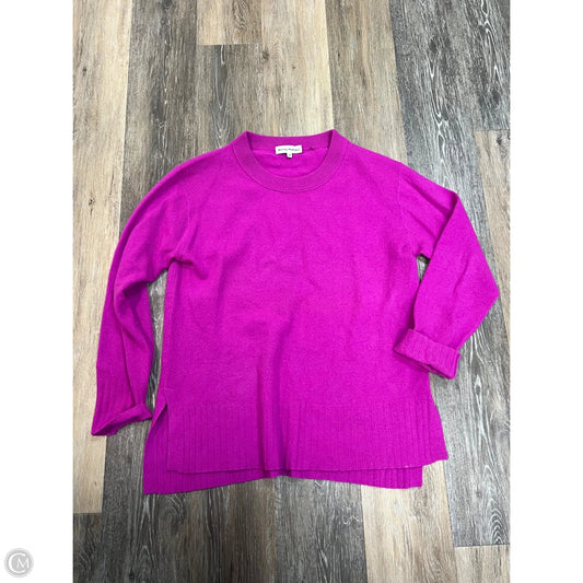 Sweater Cashmere By White And Warren In Purple, Size: M