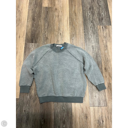 Sweatshirt Crewneck By Perfect White Tee In Blue, Size: S