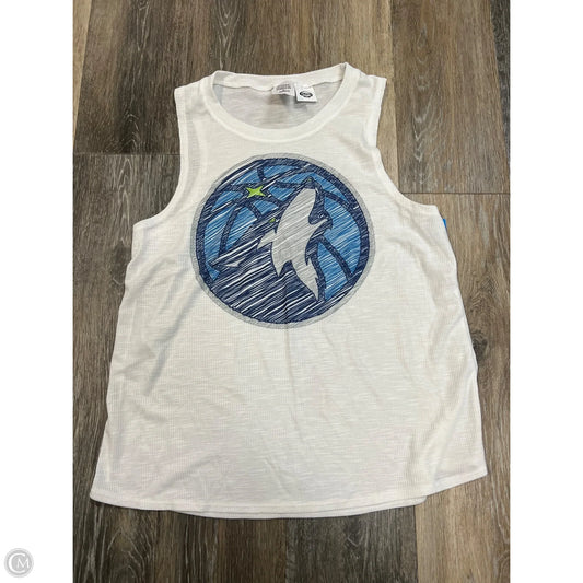 Athletic Tank Top By NBA In White, Size: M