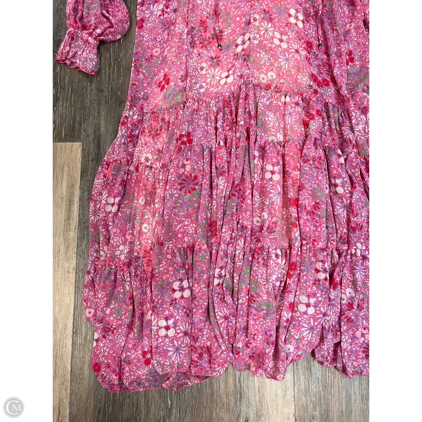 Dress Casual Maxi By Free People In Floral Print, Size: Xs