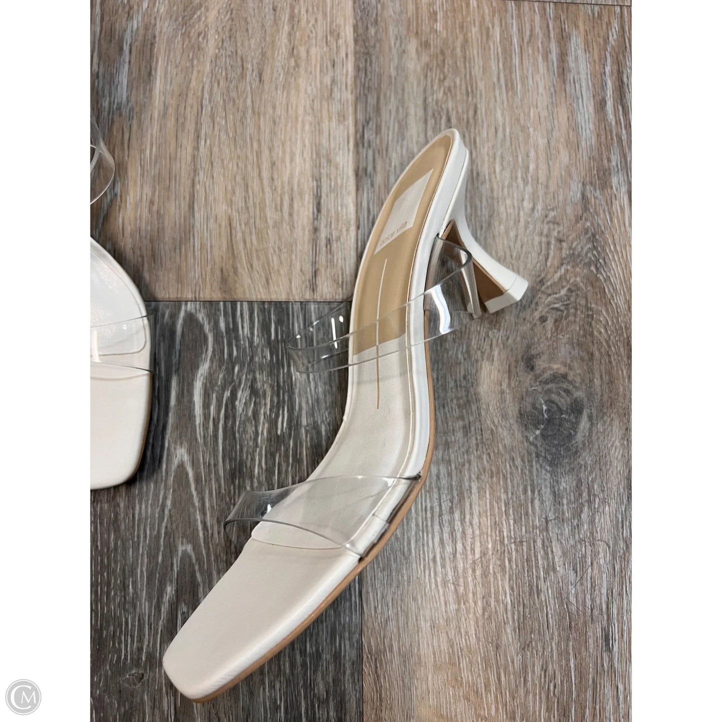 Sandals Heels Block By Dolce Vita In Clear, Size: 6