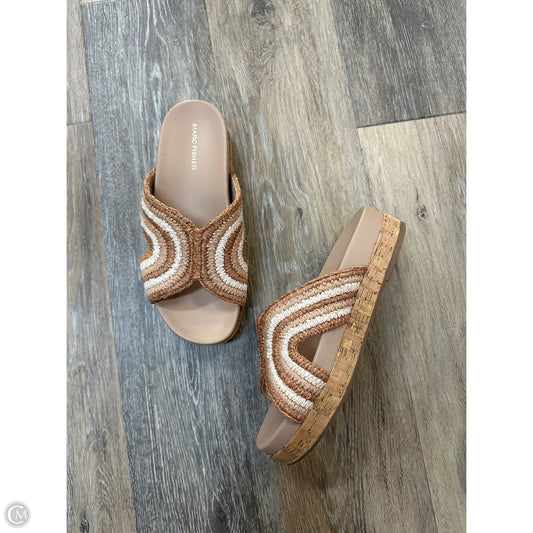 Sandals Flats By Marc Fisher In Tan, Size: 8
