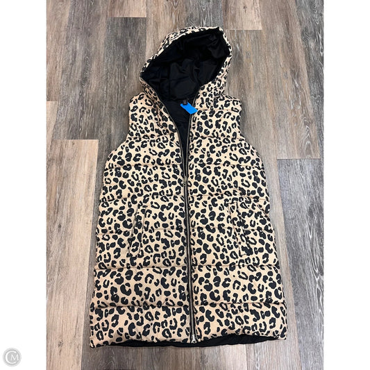 Vest Puffer & Quilted By Tribal In Animal Print, Size: Xs