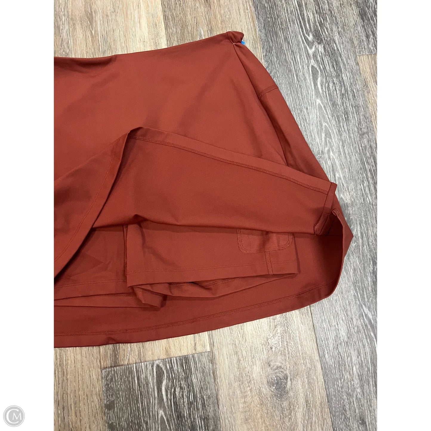 Skort By Girlfriend Collective In Orange, Size: Xl