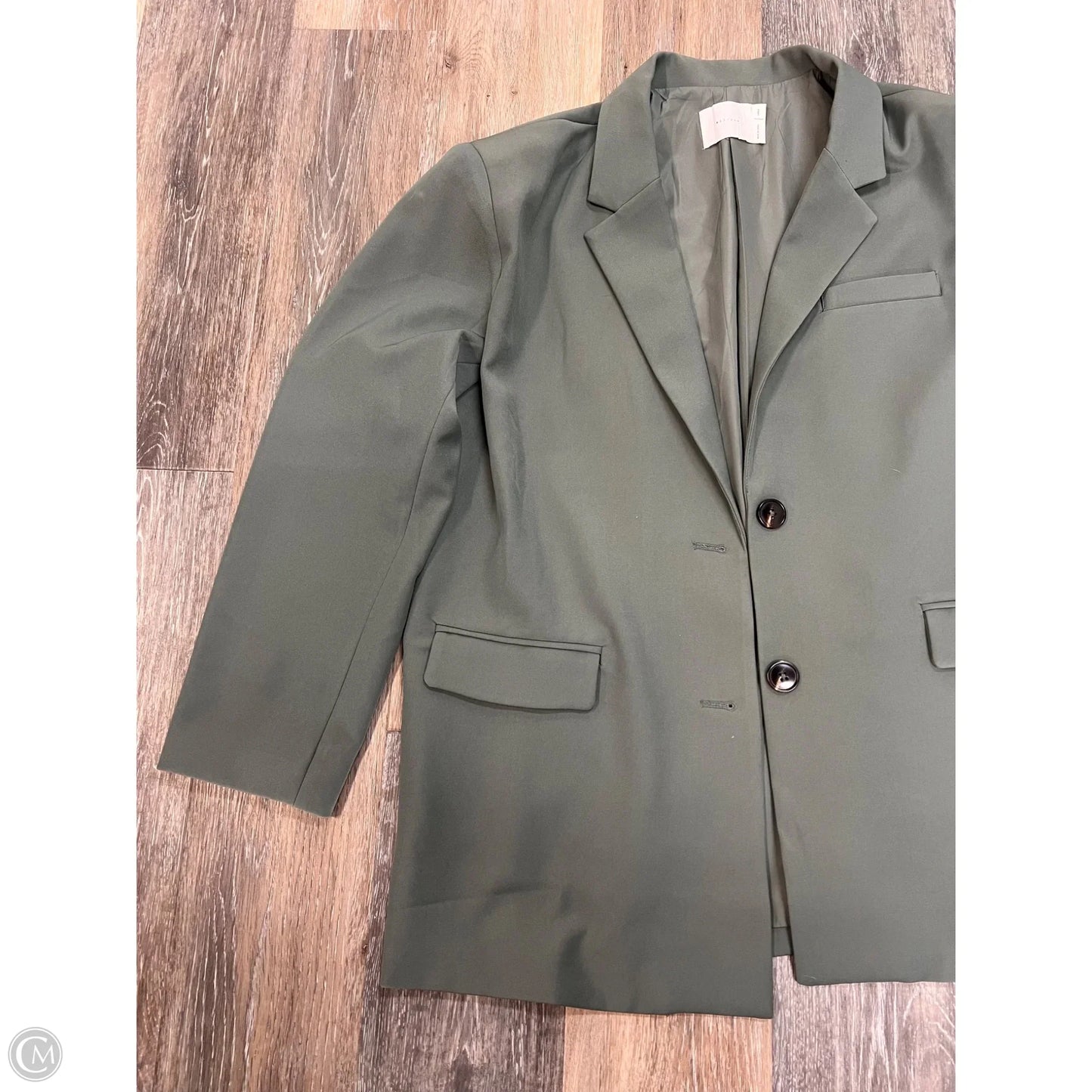 Blazer By All Row In Green, Size: L
