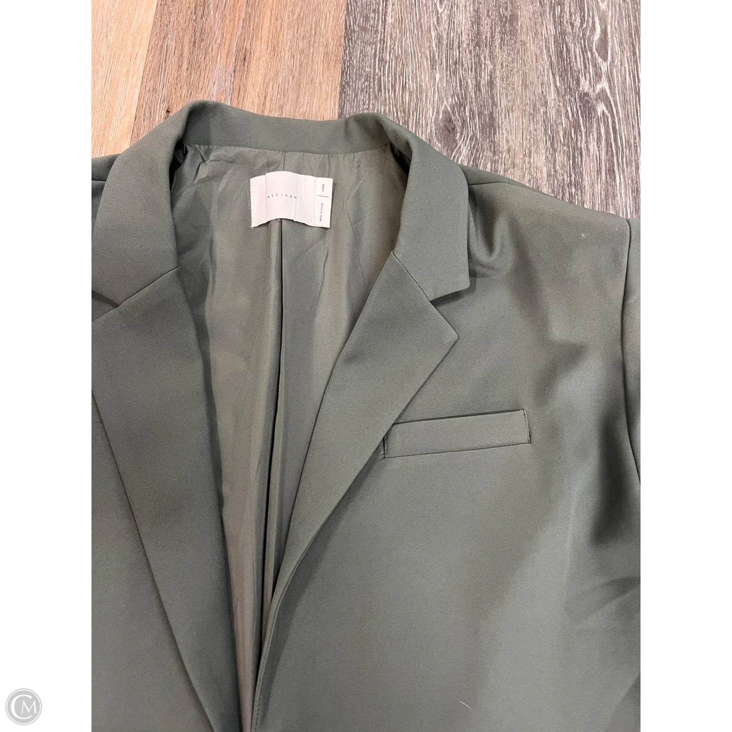 Blazer By All Row In Green, Size: L