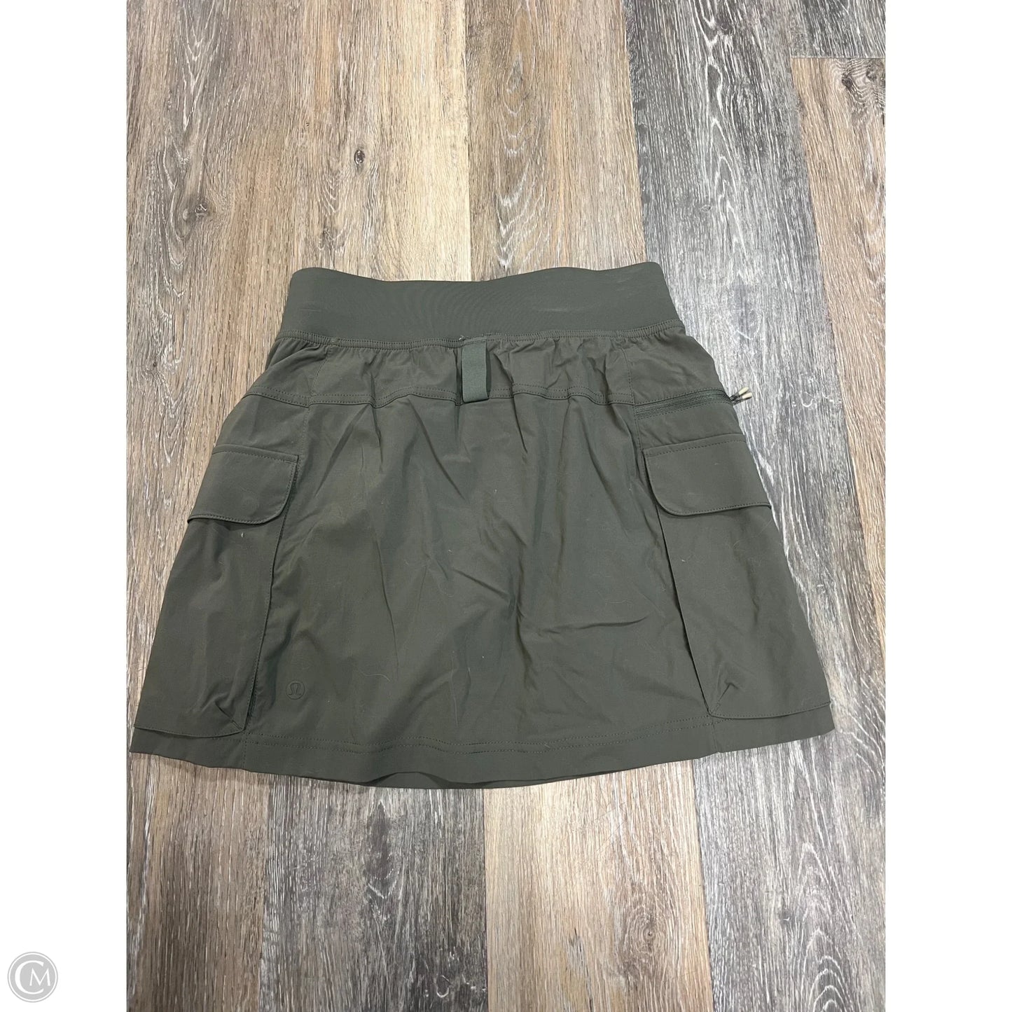 Athletic Skort By Lululemon In Green, Size: 4