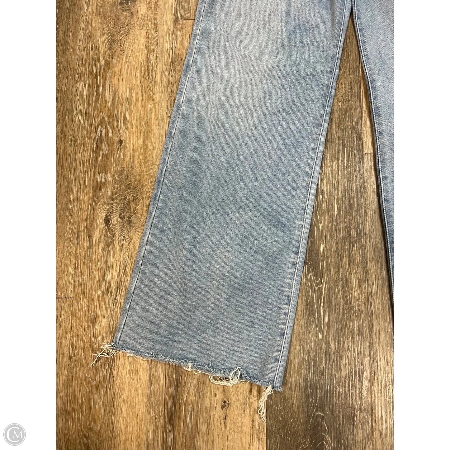 -Jeans Wide Leg By Letter to Juliet In Blue Denim, Size: 6/28