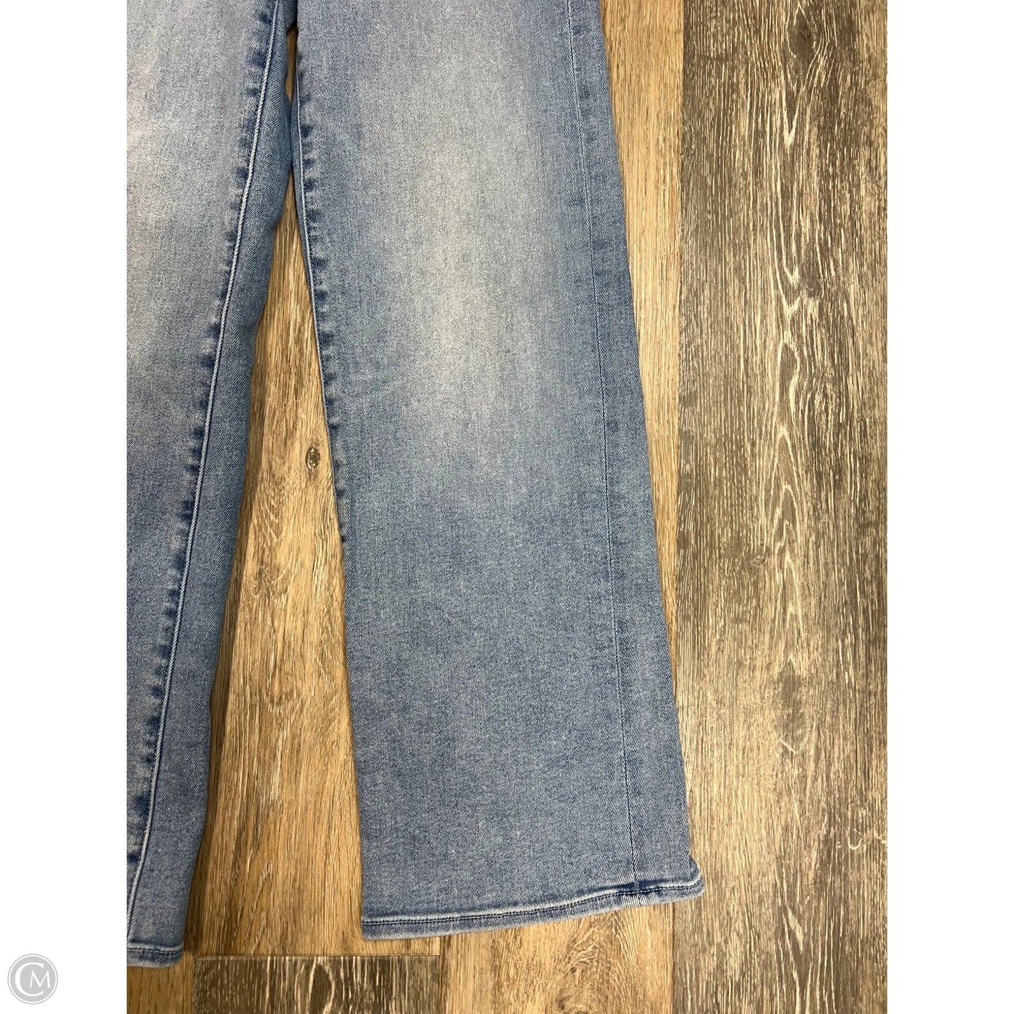 Jeans Wide Leg By Mother In Blue Denim, Size: 00/23