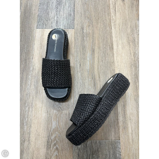 Sandals Flats By Marc Fisher In Black, Size: 7