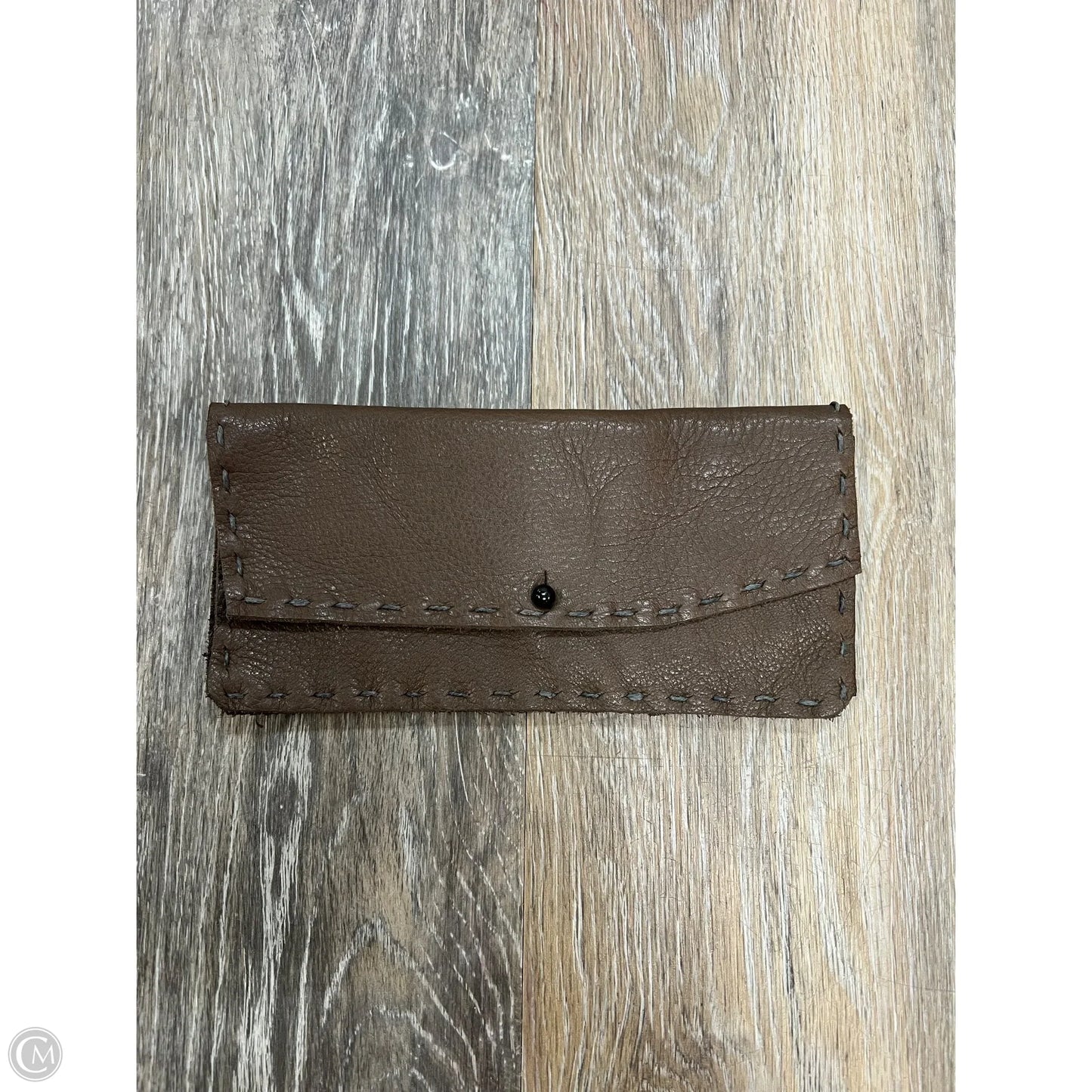 Wallet Leather By Cindy Kirk, Size: Medium