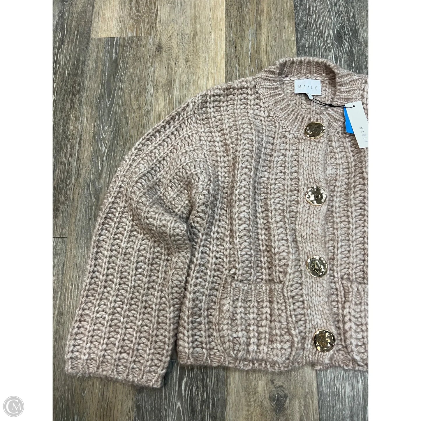 Sweater By Mable In Tan, Size: L