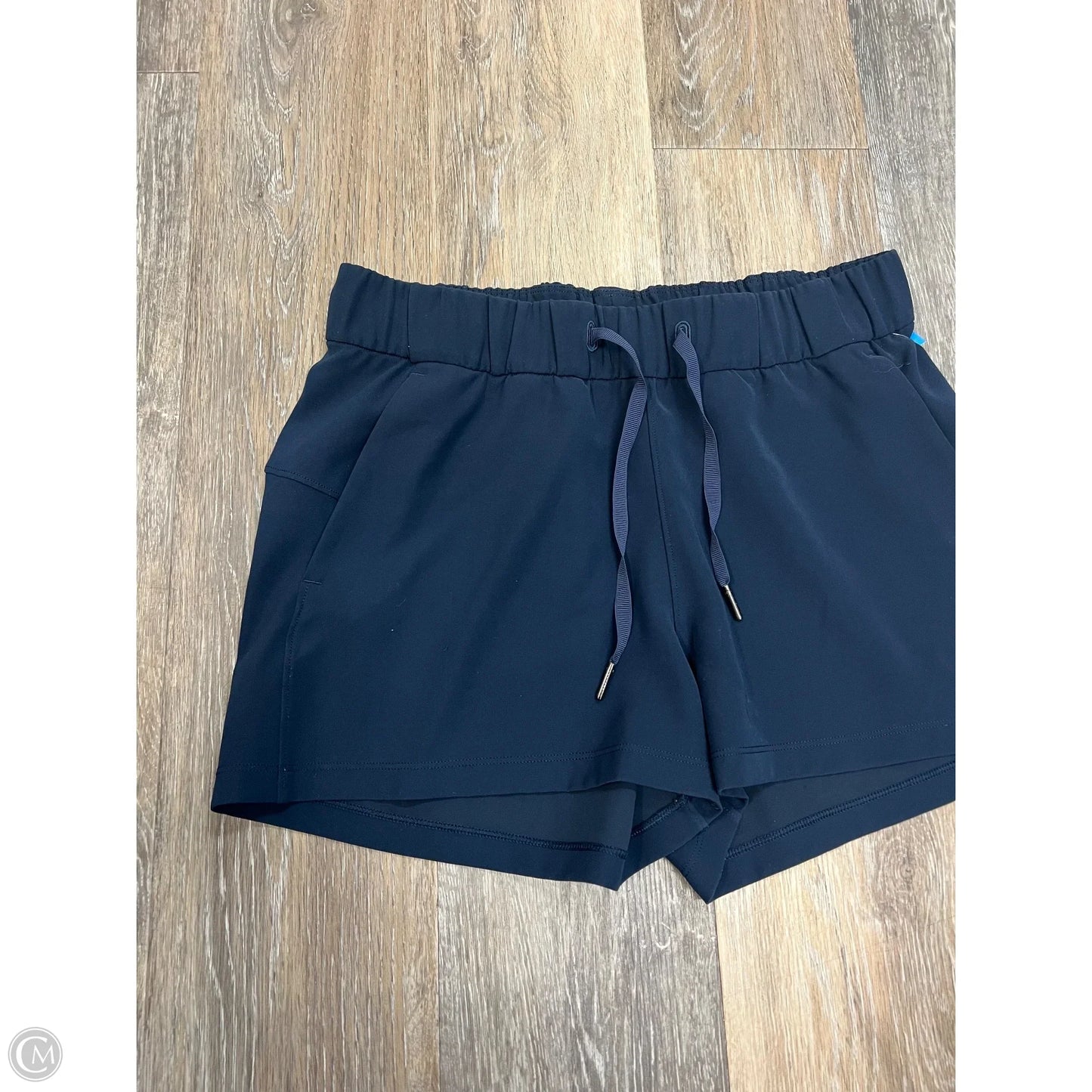 Athletic Shorts By Lululemon In Navy, Size: 6
