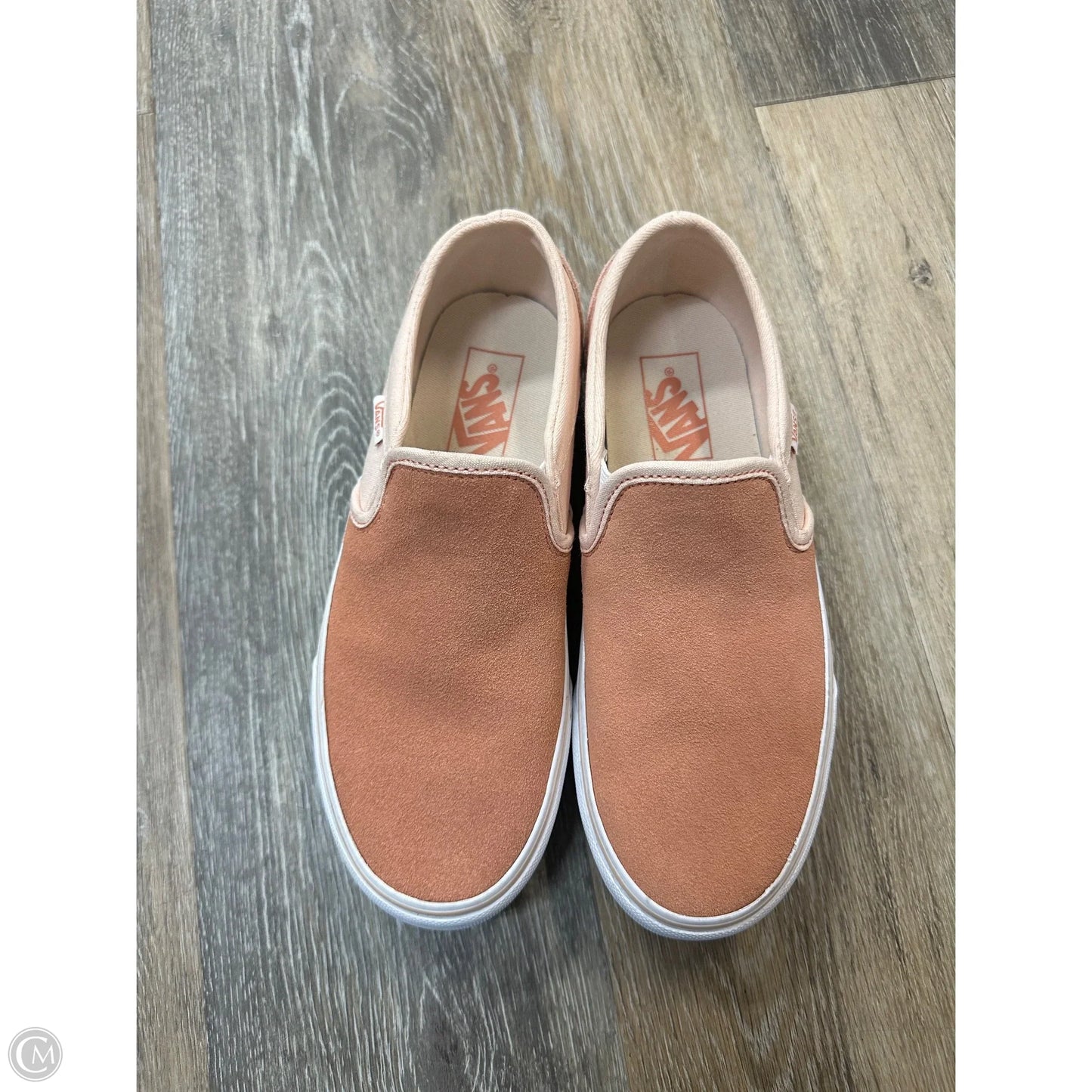 Shoes Flats By Vans In Pink, Size: 7.5