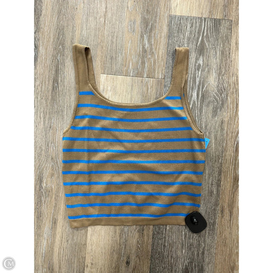 Tank Top By Zara In Striped Pattern, Size: L