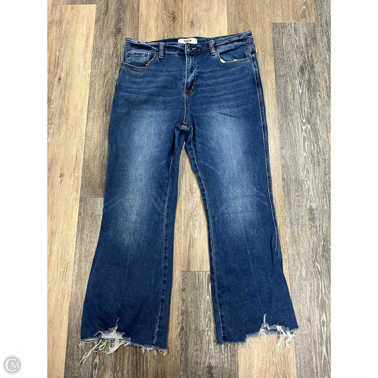 -Jeans Straight By Micas In Blue Denim, Size: 12/31