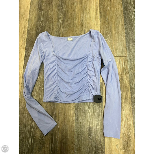 Top Long Sleeve By Wilfred In Purple, Size: M