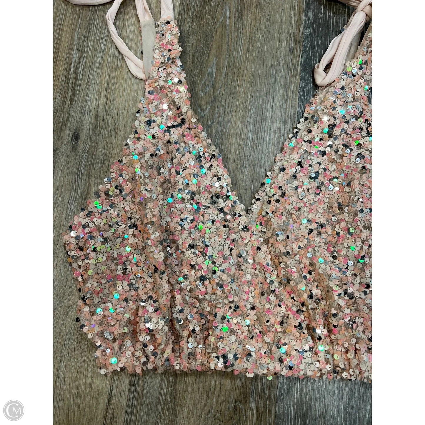 Top Sleeveless By Free People In Pink, Size: S