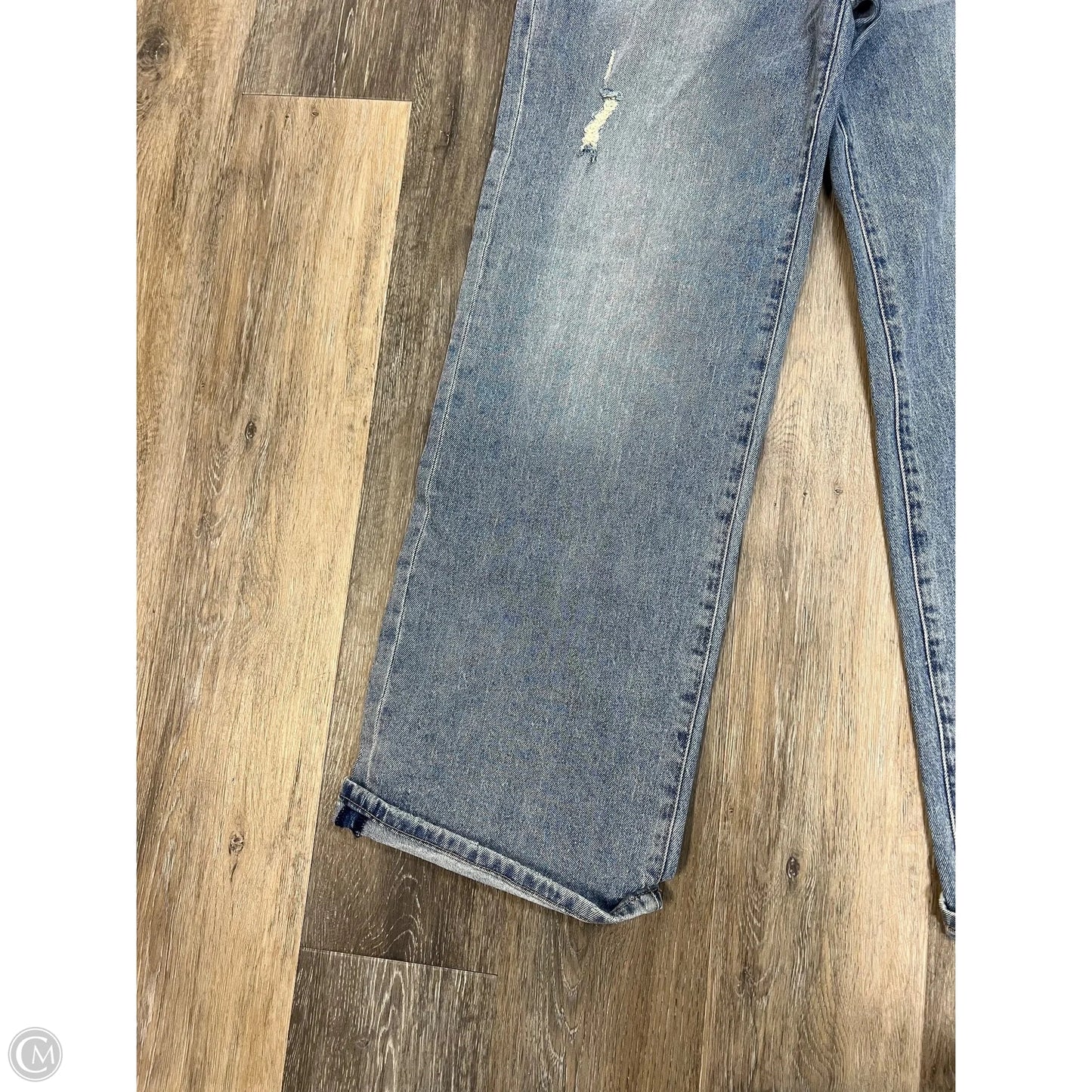 Jeans Wide Leg By Kut In Blue Denim, Size: 8