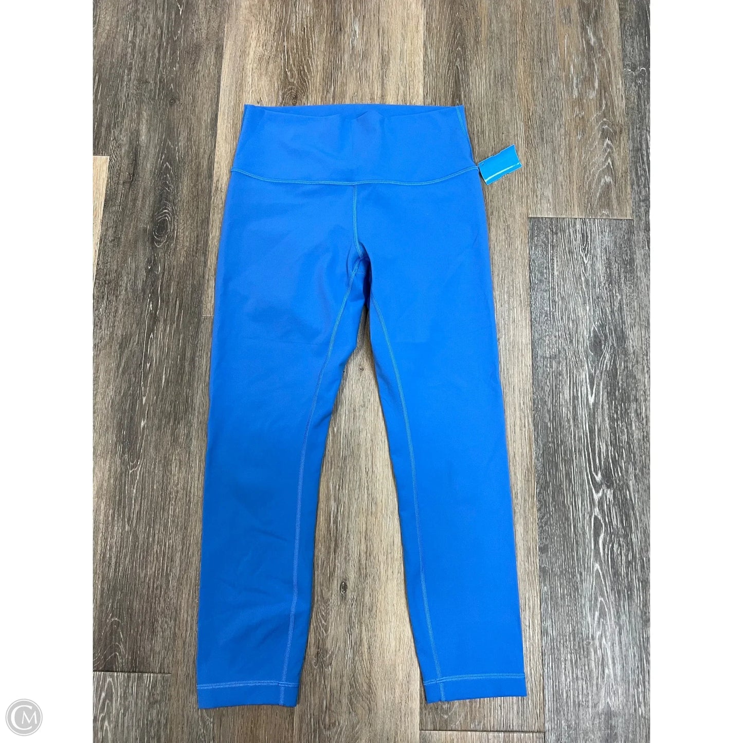 Athletic Leggings By Lululemon In Blue, Size: 8