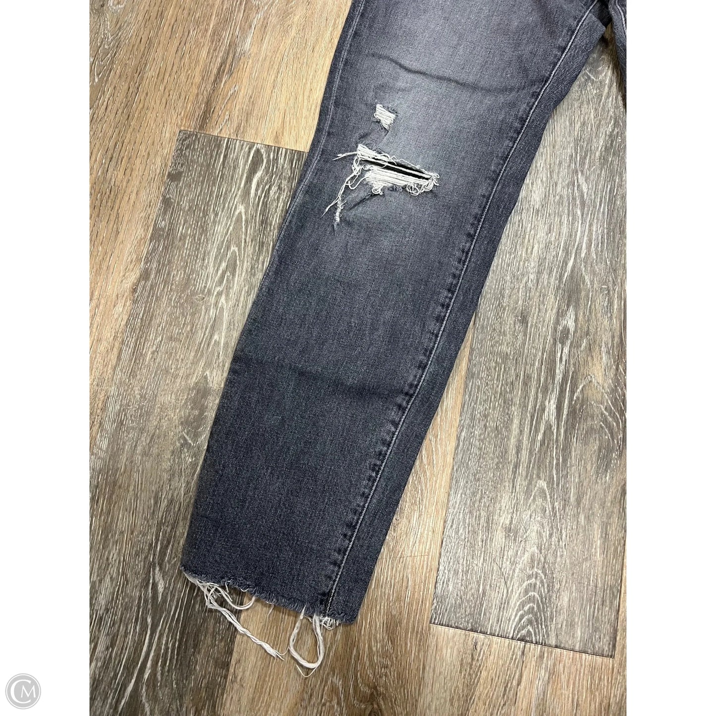 Jeans Skinny By Mother In Grey Denim, Size: 8
