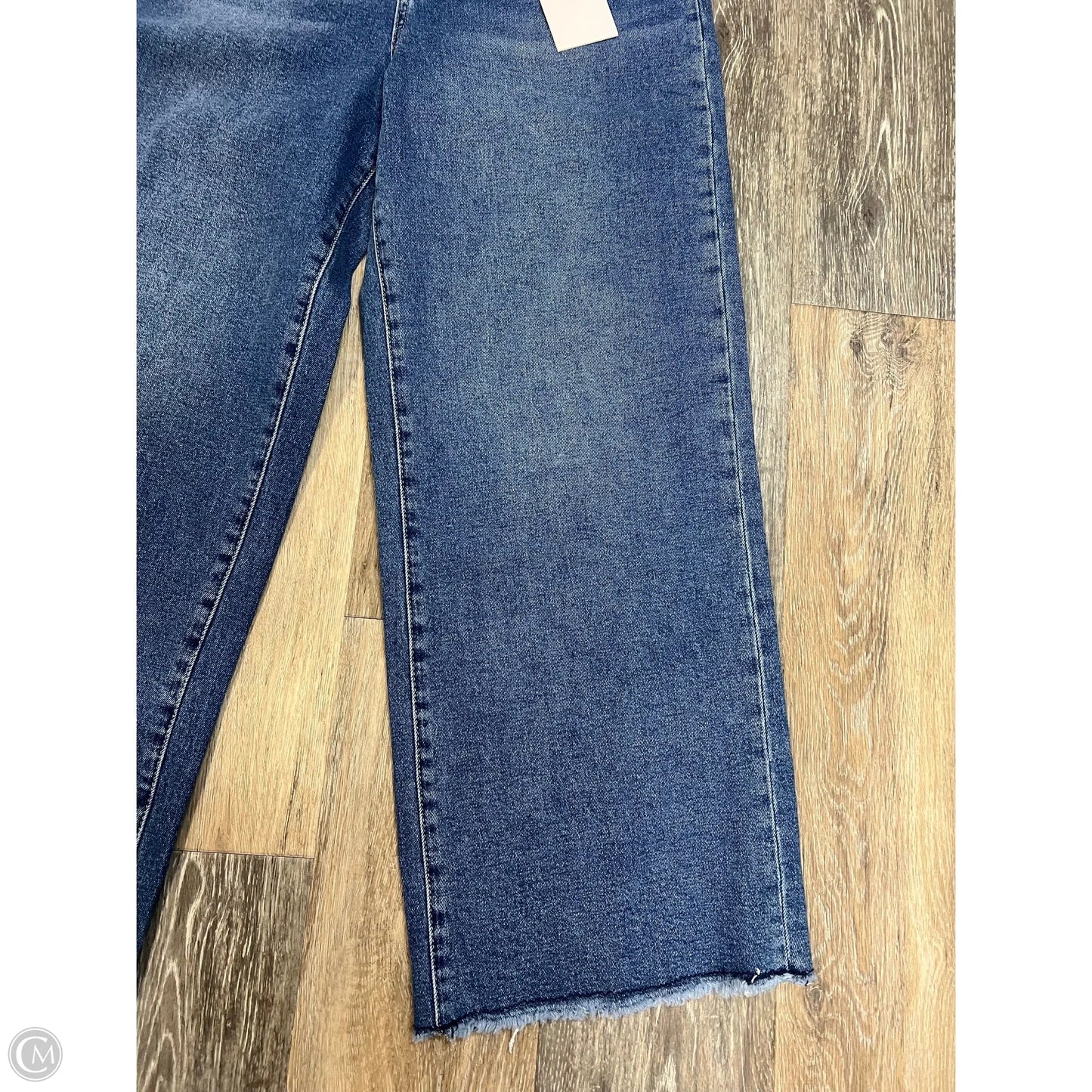 Jeans Wide Leg By Micas In Blue Denim, Size: 8/29