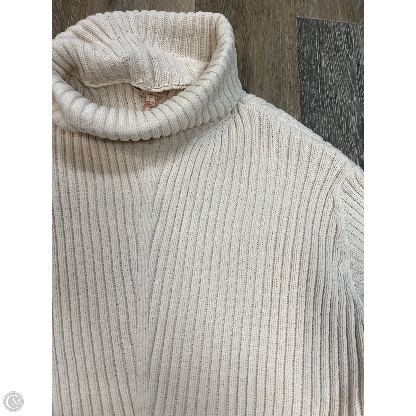 -Sweater By Skies Are Blue In White, Size: L