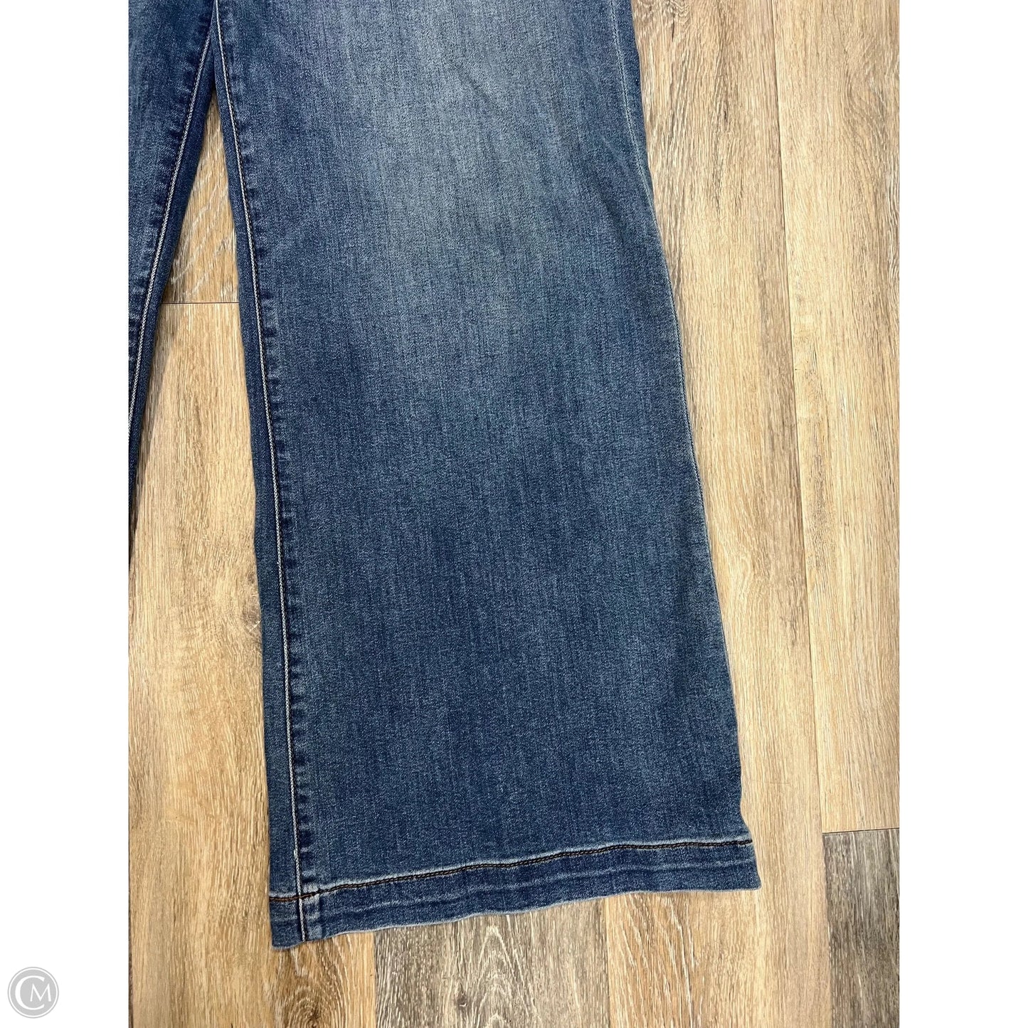 -Jeans Wide Leg By Kut In Blue Denim, Size: 12