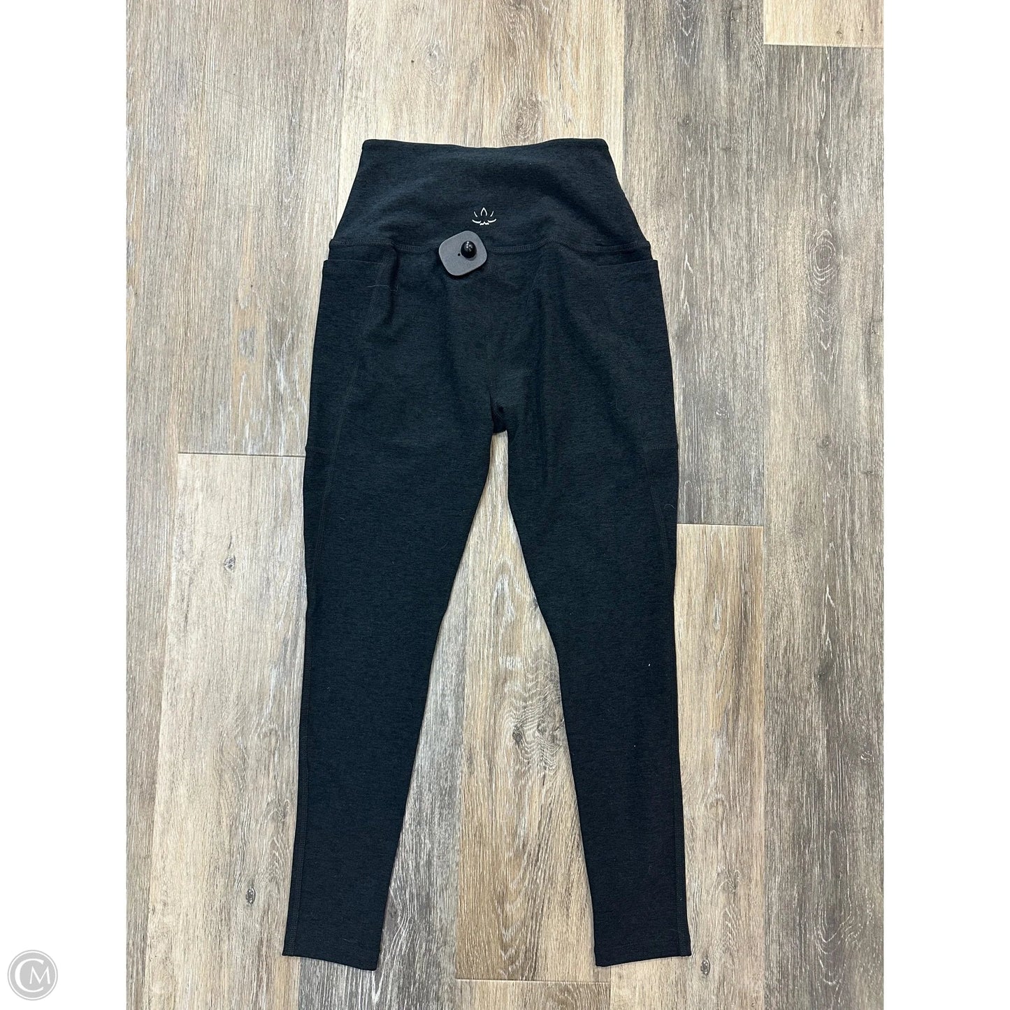 Athletic Leggings By Beyond Yoga In Grey, Size: M