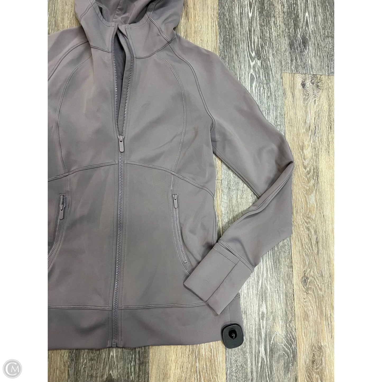 Athletic Jacket By Lululemon In Mauve, Size: 8