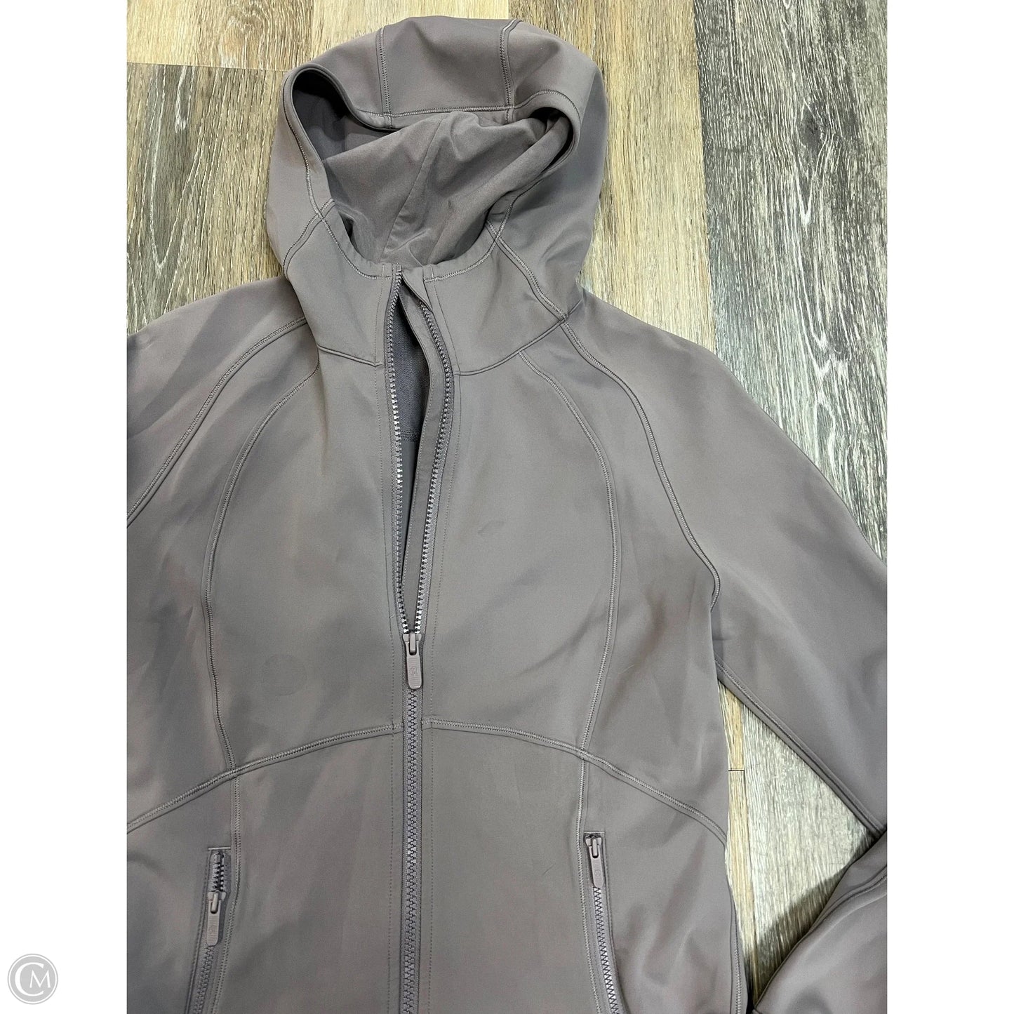 Athletic Jacket By Lululemon In Mauve, Size: 8