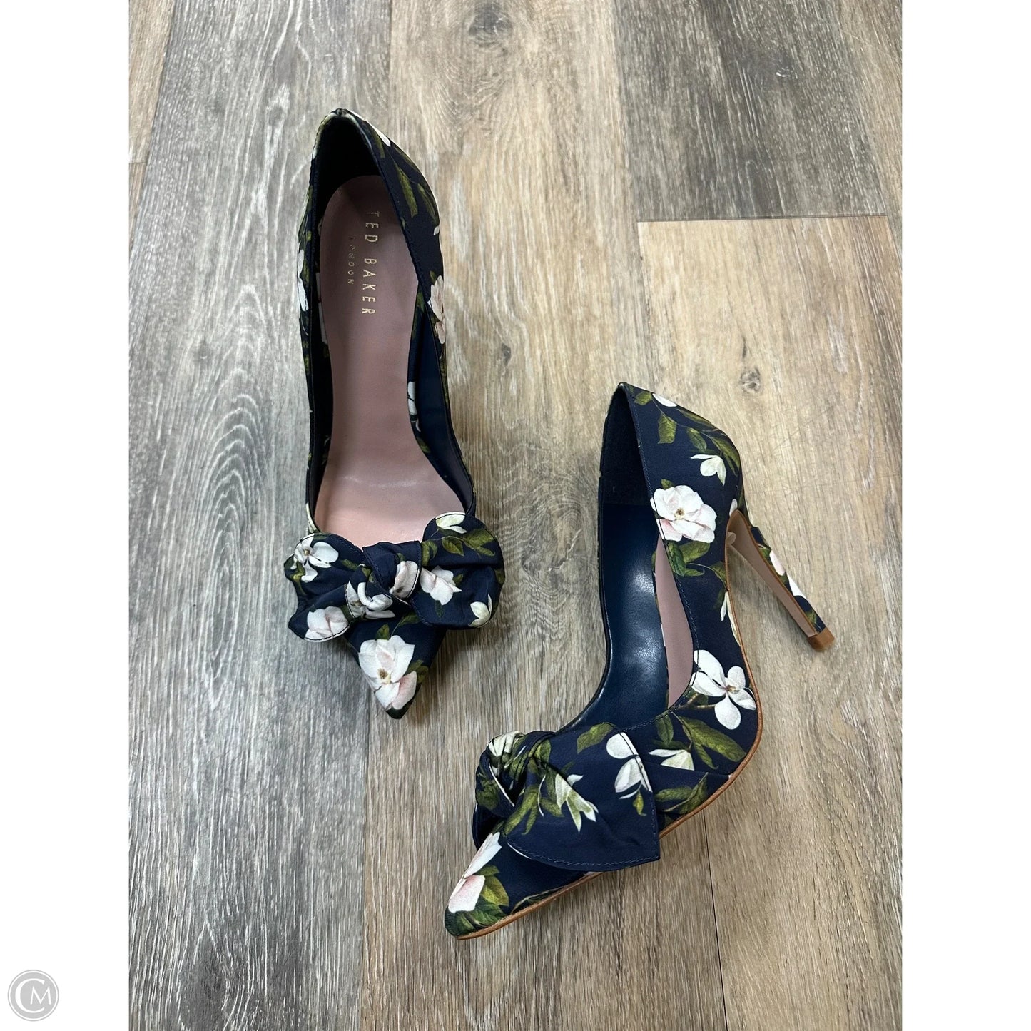 Shoes Heels Stiletto By Ted Baker In Floral Print, Size: 7