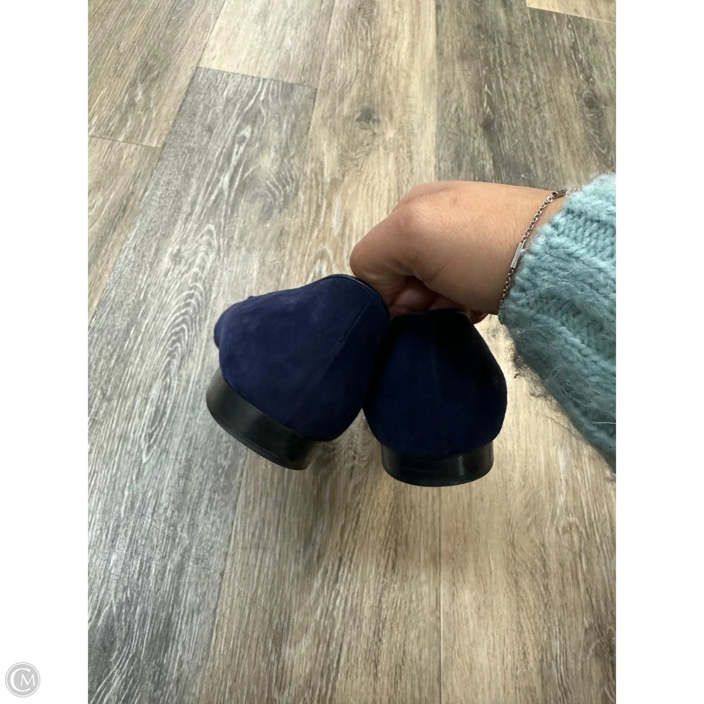 Shoes Flats By Sarah Flint In Navy, Size: 7.5