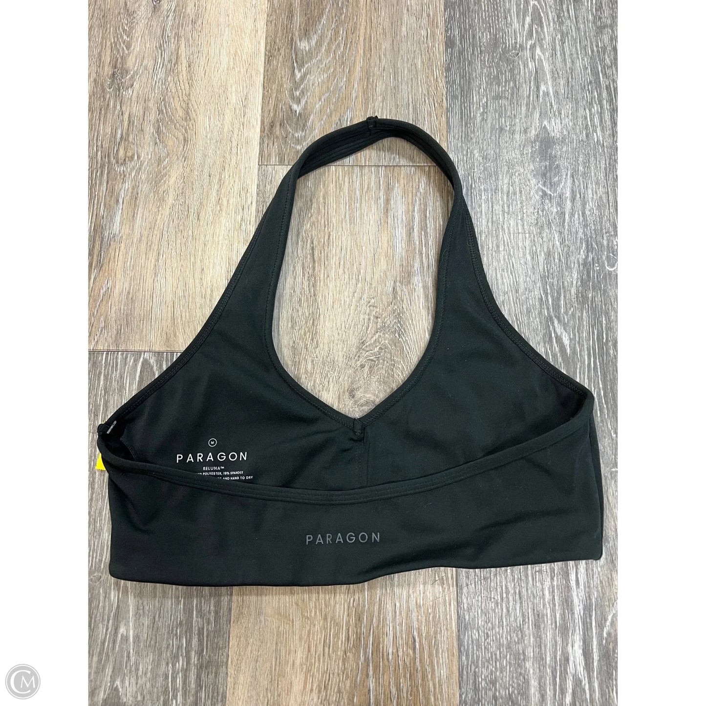 Athletic Bra By Paragon In Black, Size: M