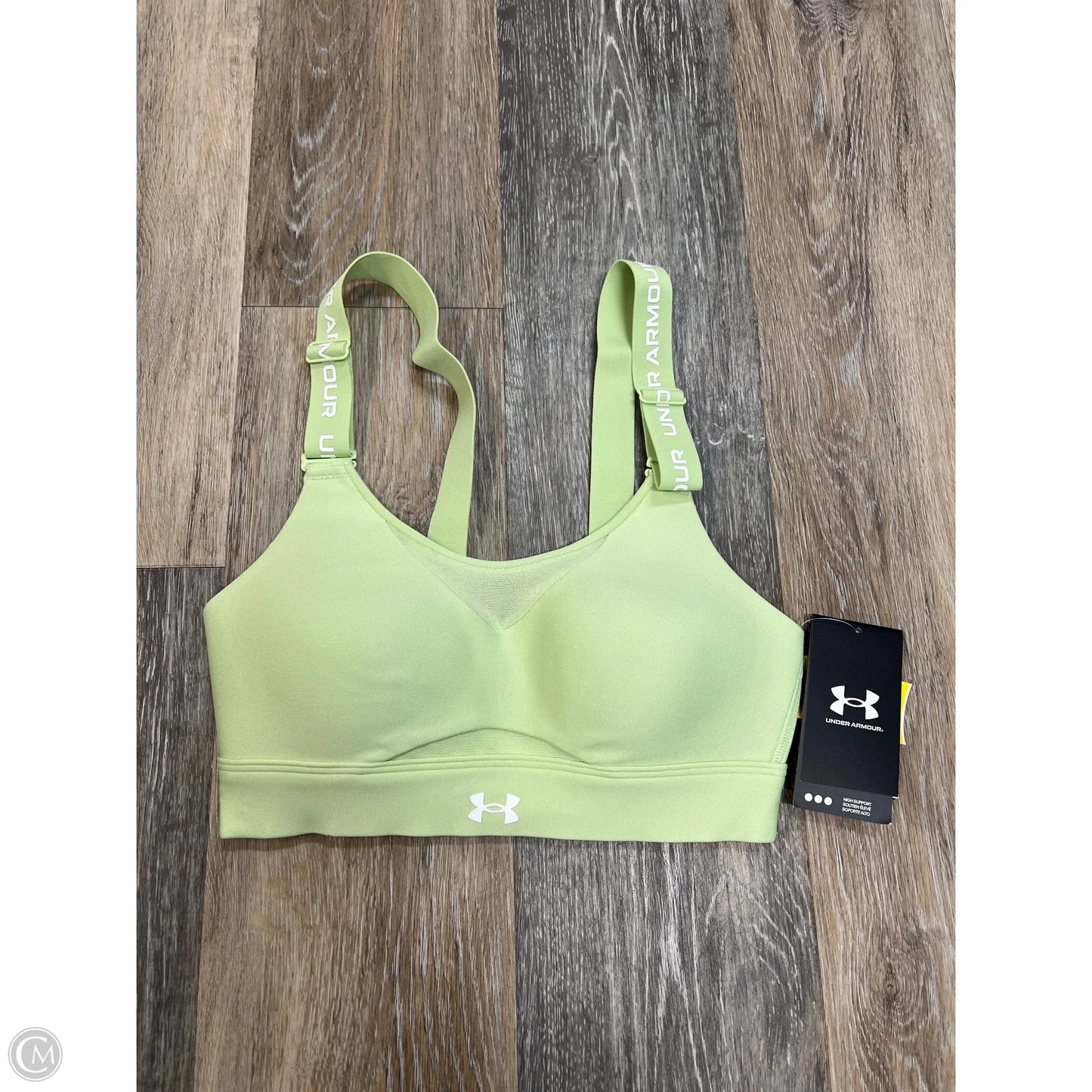 Athletic Bra By Under Armour In Green, Size: Xs