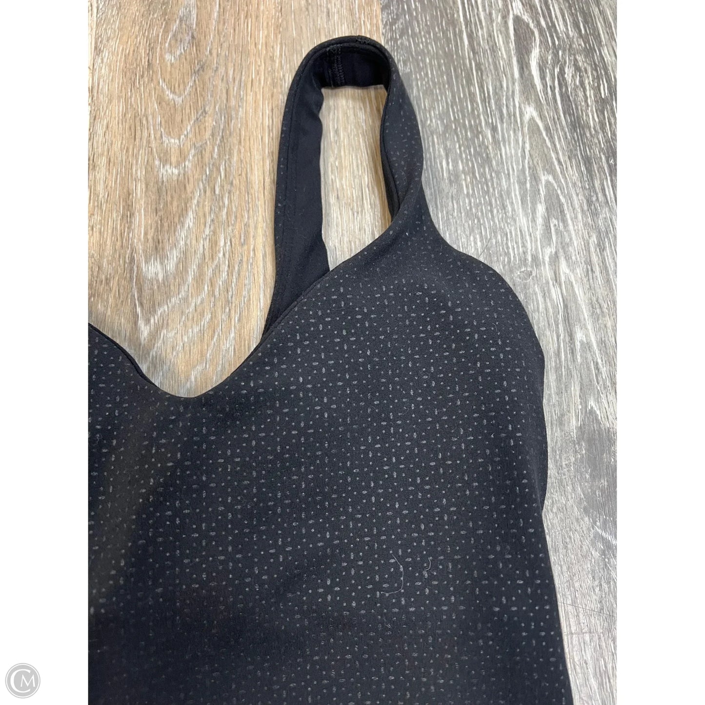 Athletic Tank Top By Lululemon In Black, Size: 4