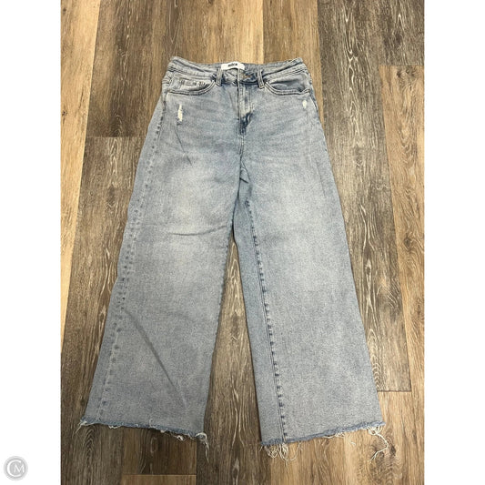 Jeans Wide Leg By Micas In Blue Denim, Size: 6/28