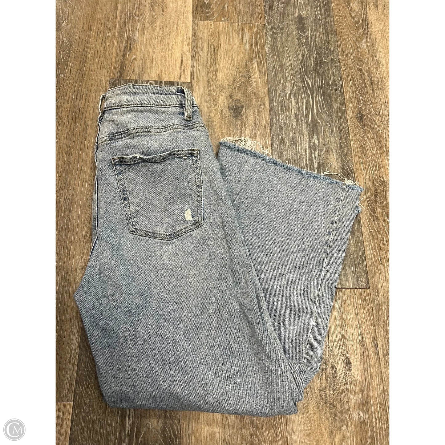 Jeans Wide Leg By Micas In Blue Denim, Size: 6/28