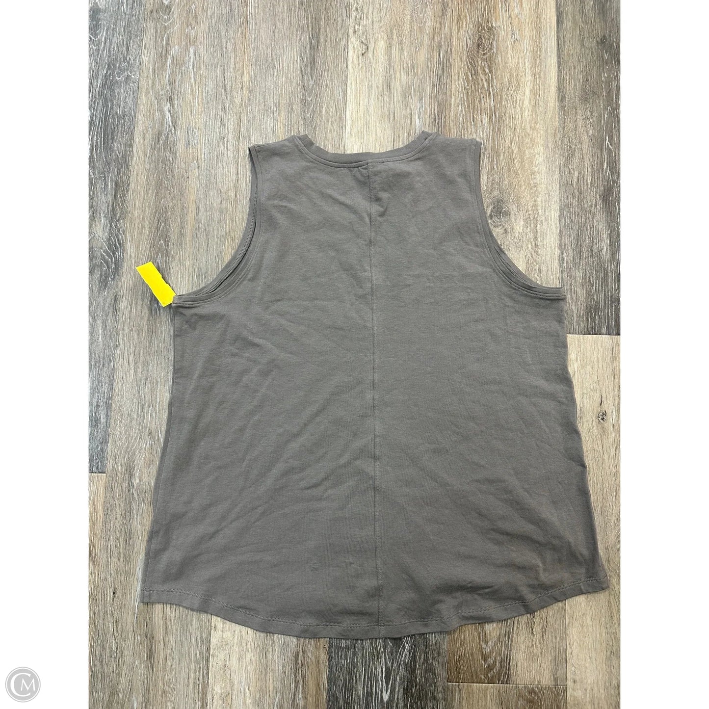 Athletic Tank Top By Calia In Taupe, Size: Xl