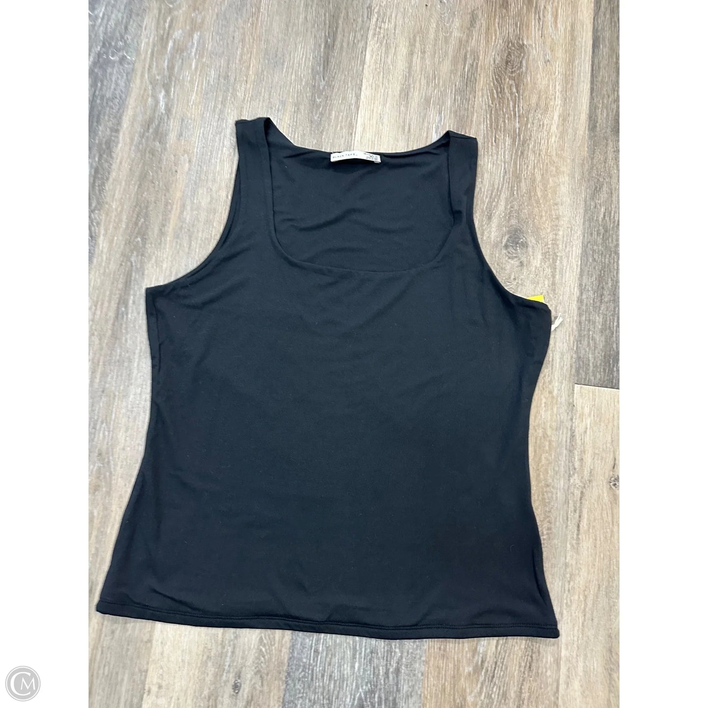 Tank Top By Black Tape In Black, Size: Xl