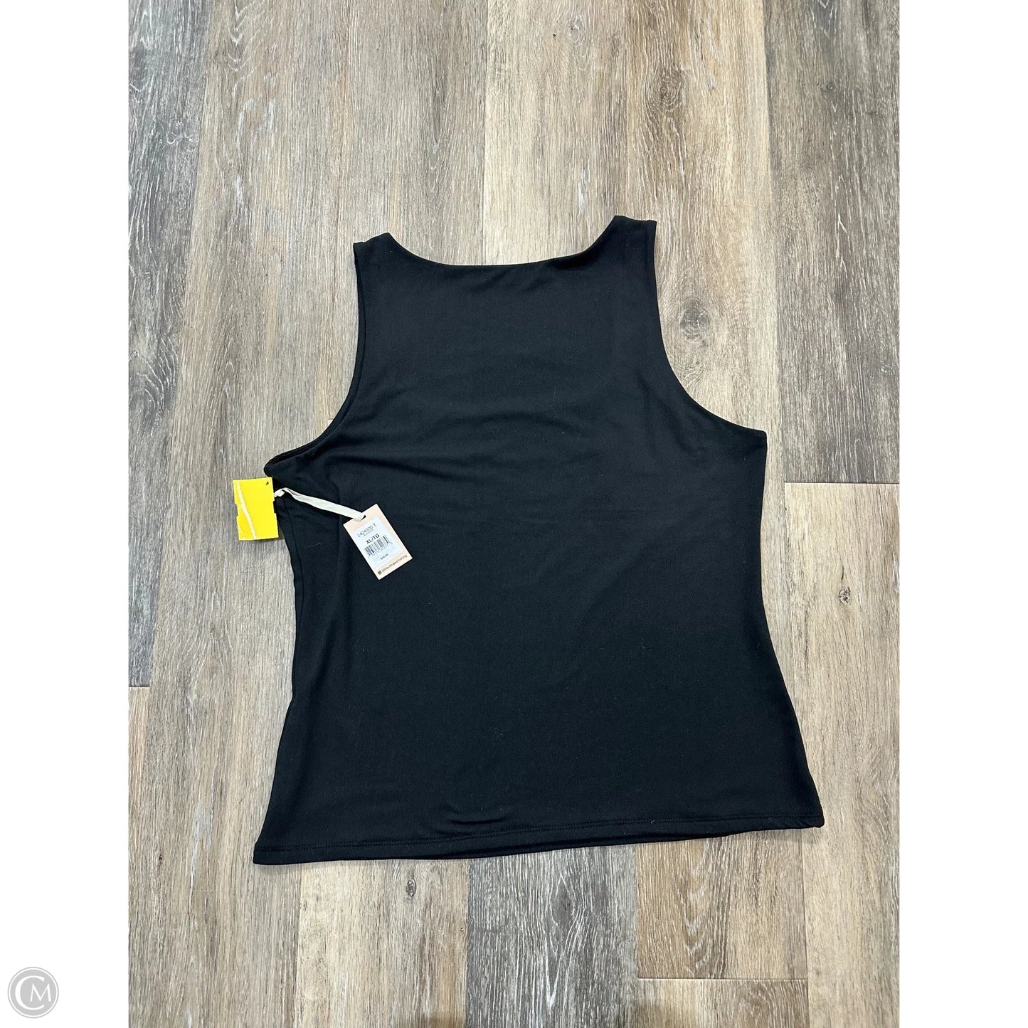 Tank Top By Black Tape In Black, Size: Xl