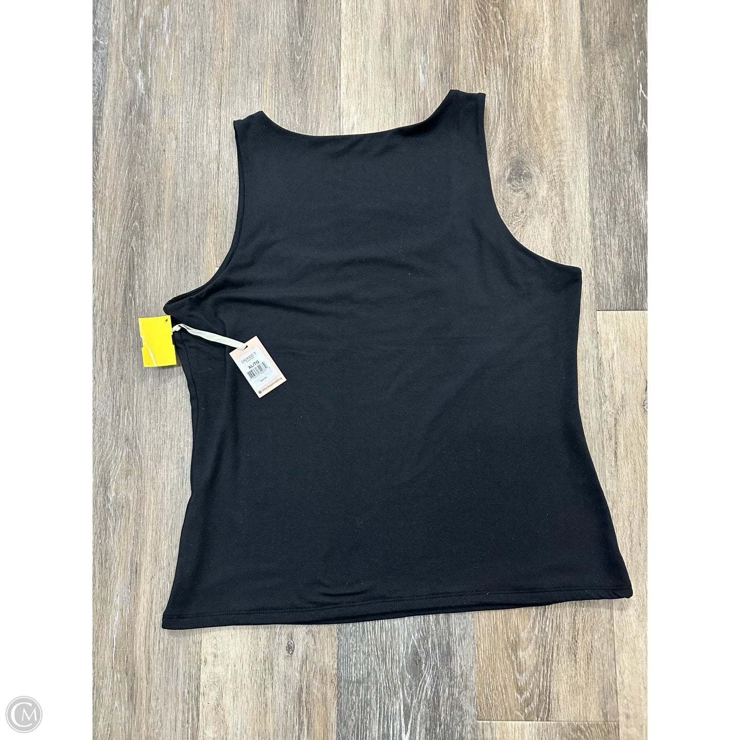 Tank Top By Black Tape In Black, Size: Xl