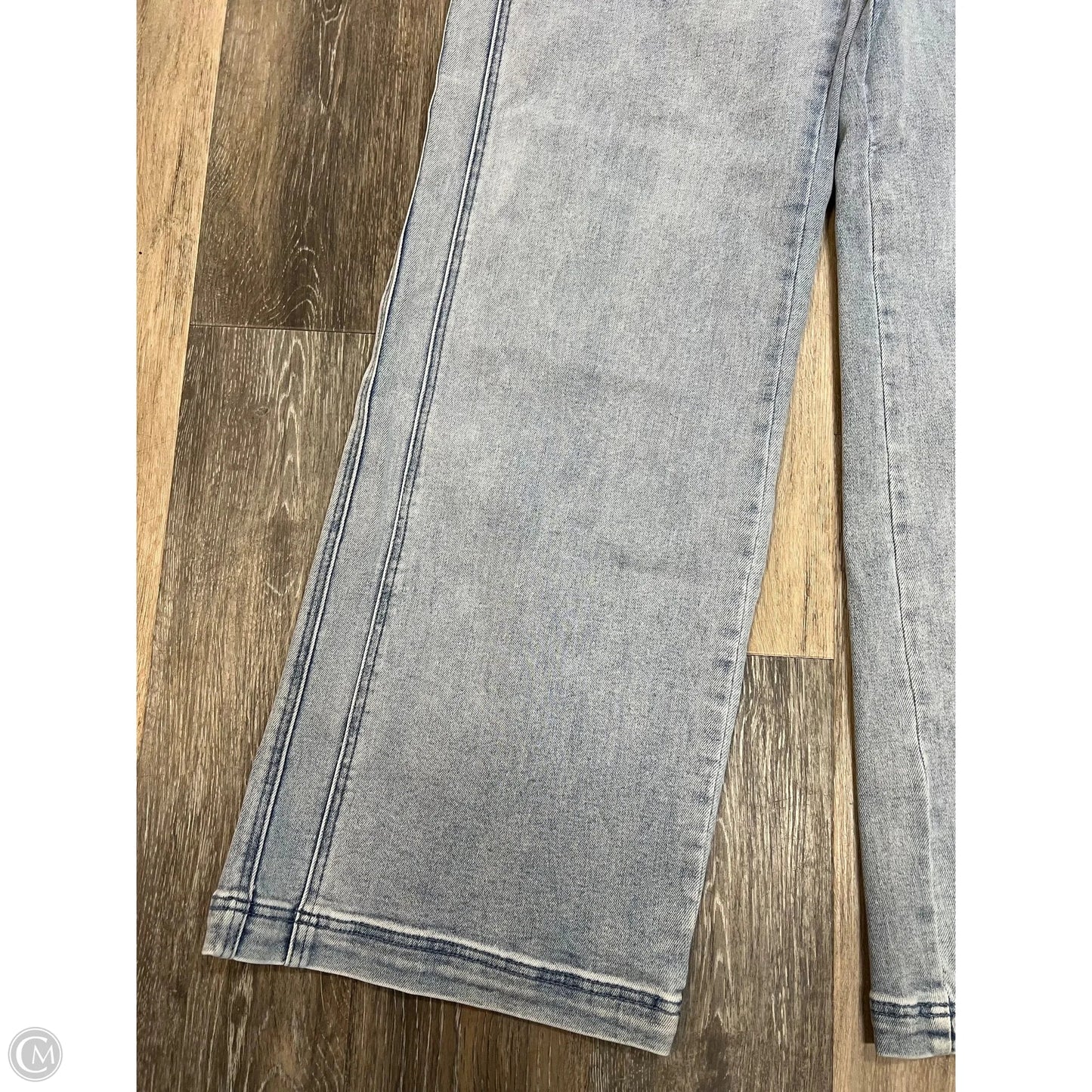 Jeans Wide Leg By Risen In Blue Denim, Size: Xl