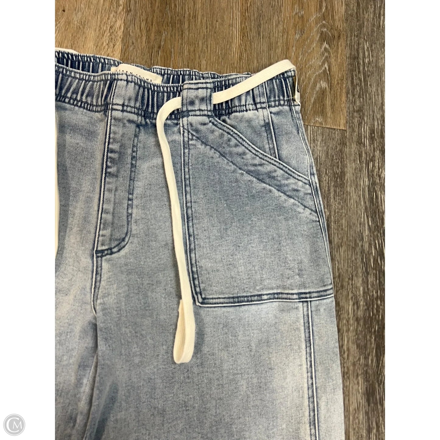 Jeans Wide Leg By Risen In Blue Denim, Size: Xl