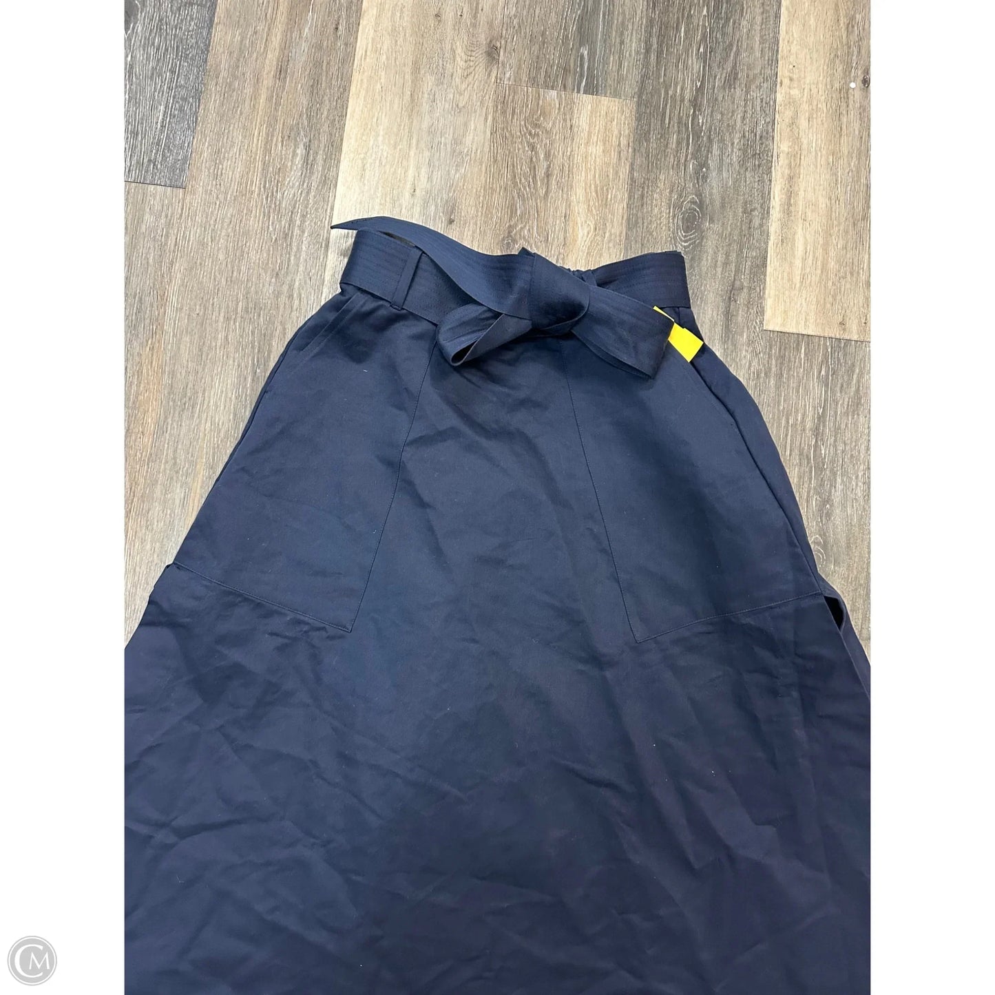 Skirt Maxi By Banana Republic In Navy, Size: S